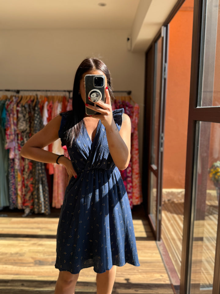 Robe Maya marine CURVY
