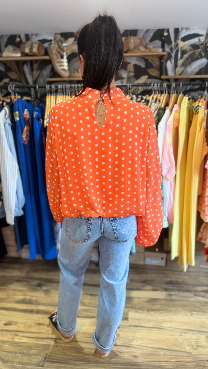Blouse Kop orange