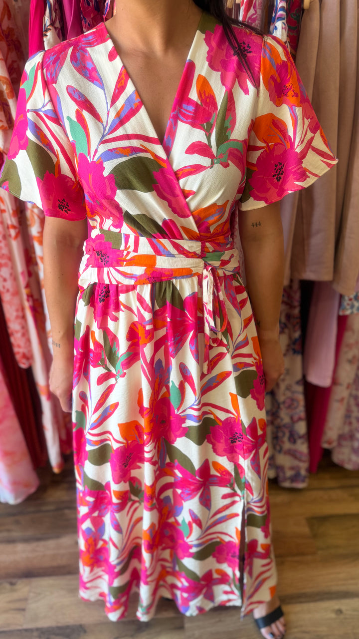 Robe longue Opaline CURVY (PRÉCOMMANDE EXPÉDITION LE 27 MAI)