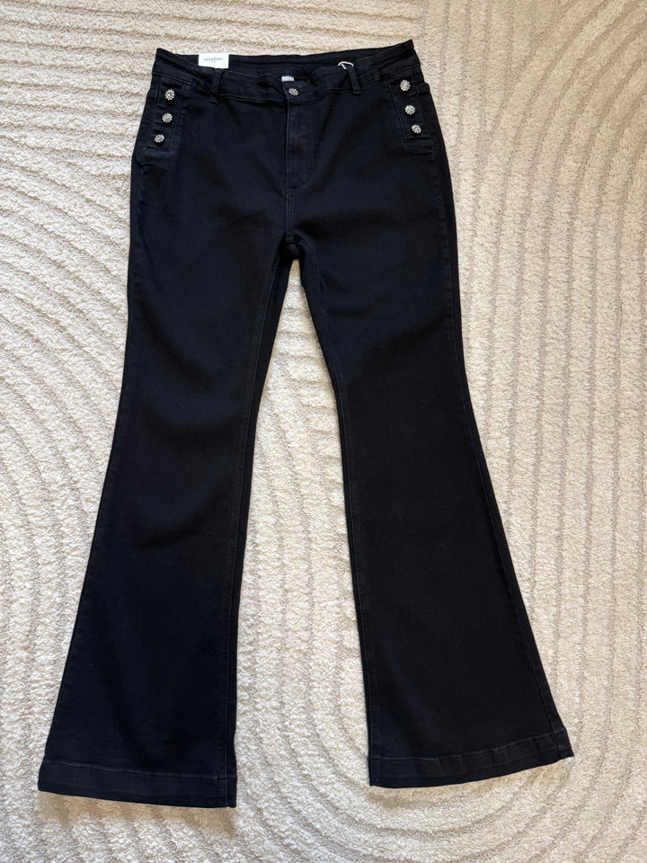Jean flaire Lumea noir CURVY