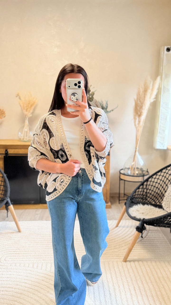 Gilet en crochet Rony