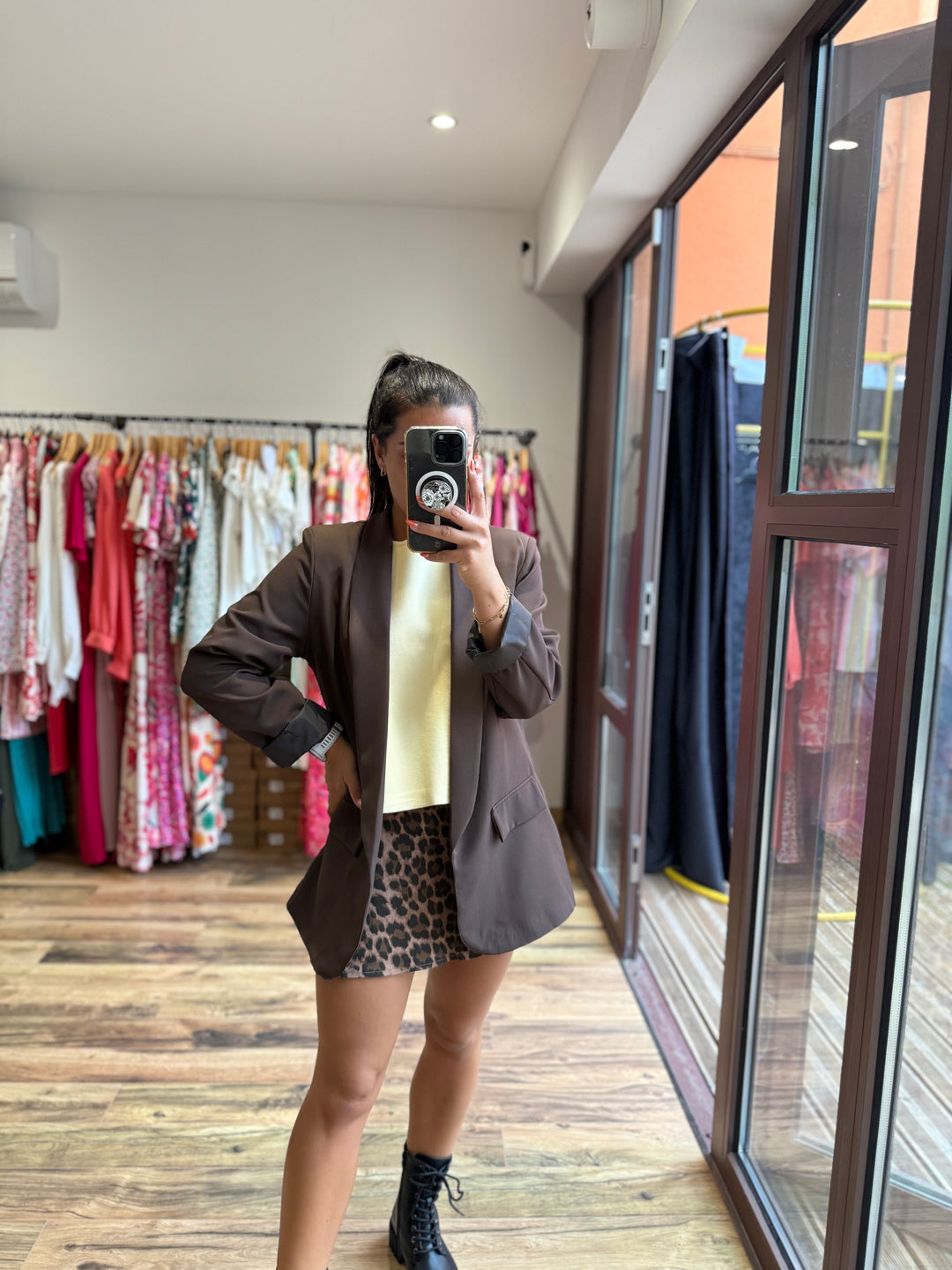 Blazer chocolat