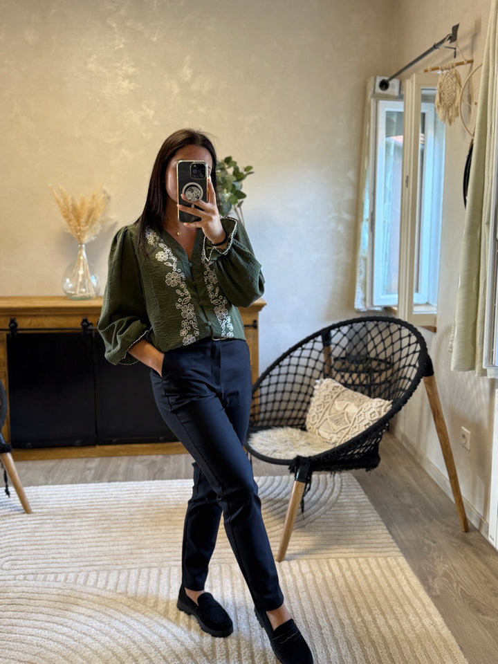 Chemise Marion kaki
