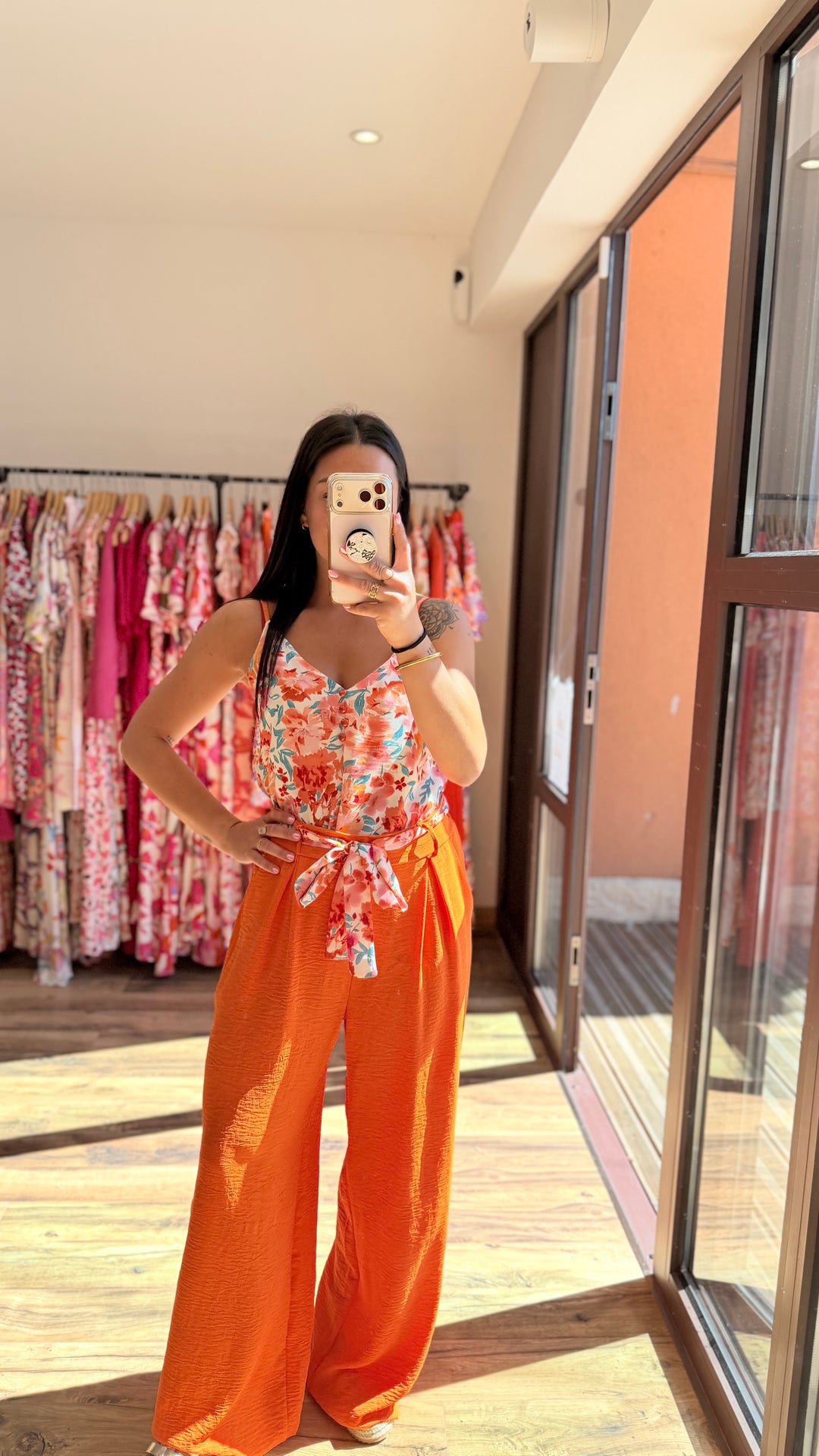 Pantalon Candice orange