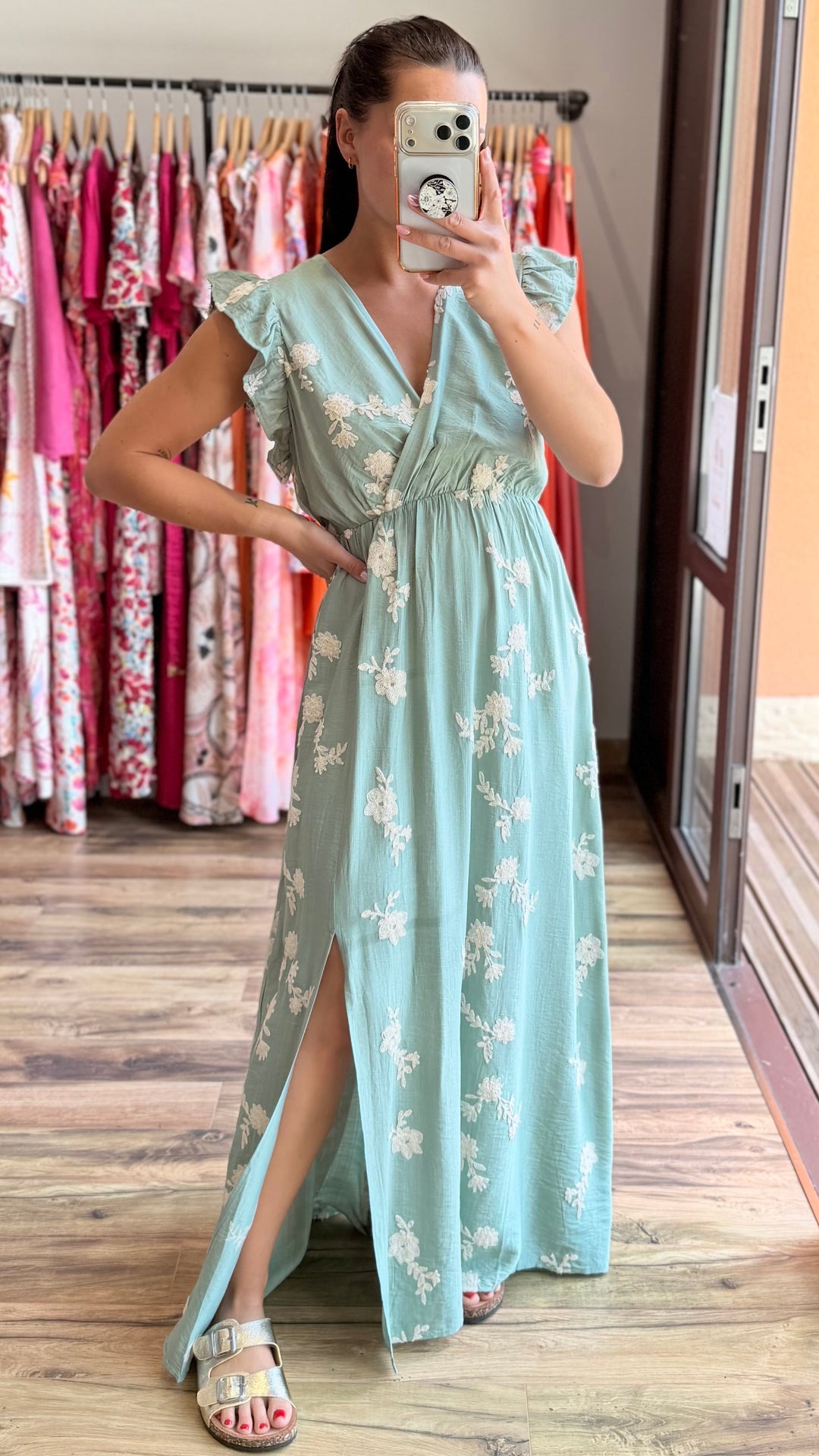 Robe longue Ether CURVY (PRÉCOMMANDE EXPÉDITION LE 2/06)