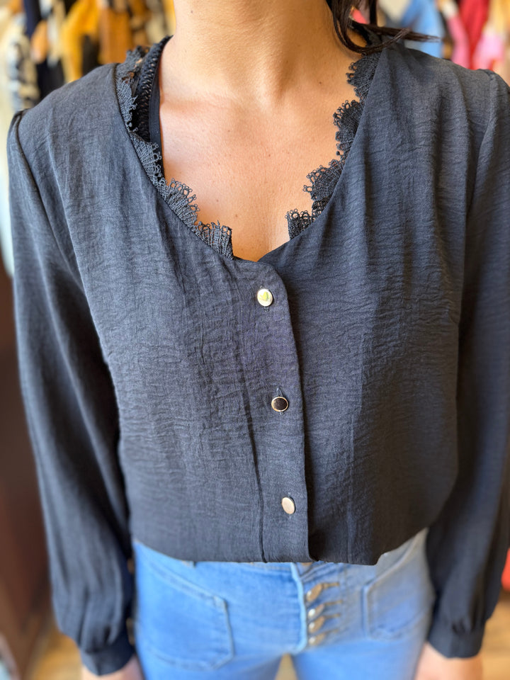 Chemise Anela CURVY noir