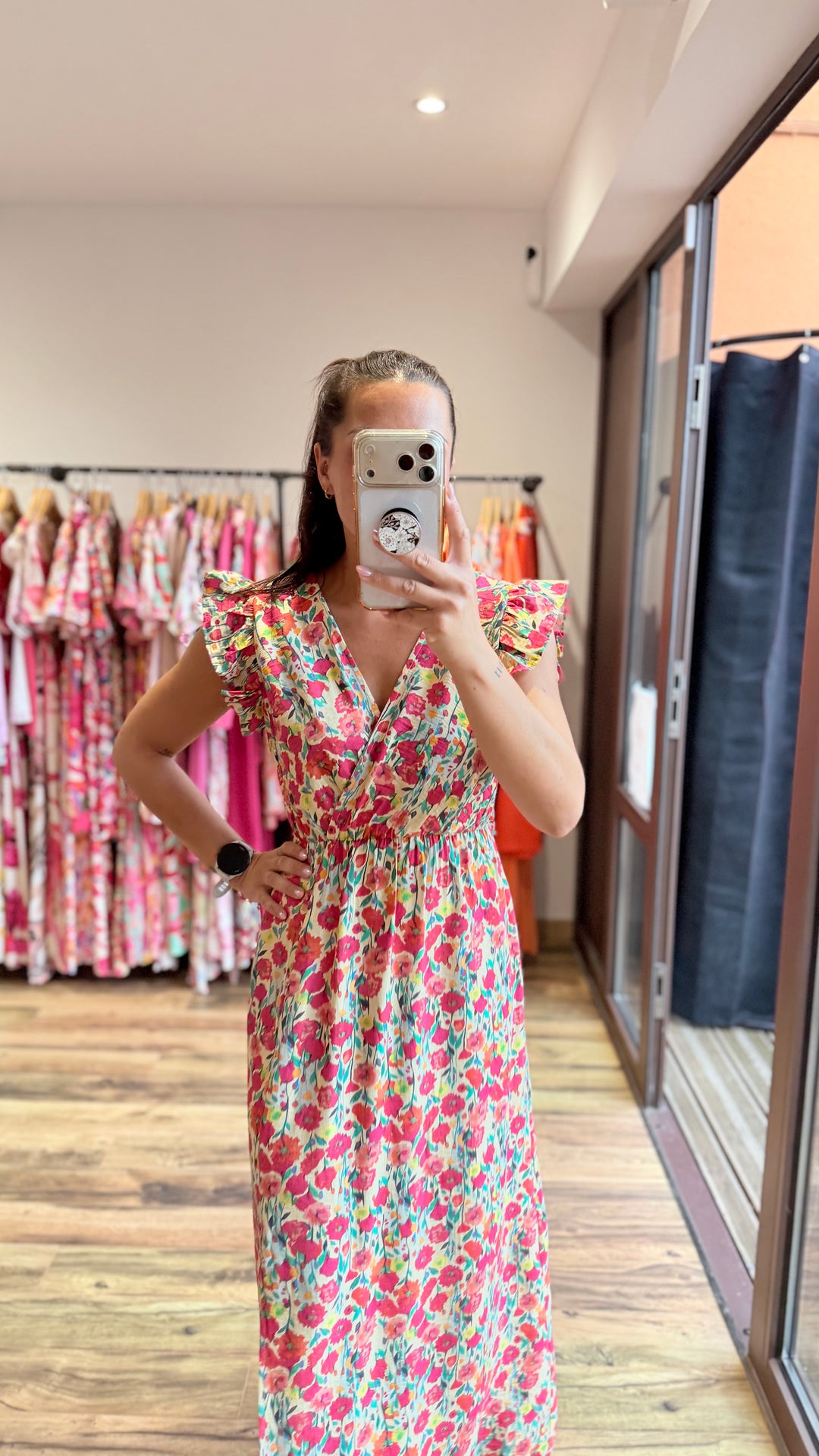 Robe longue Crystal