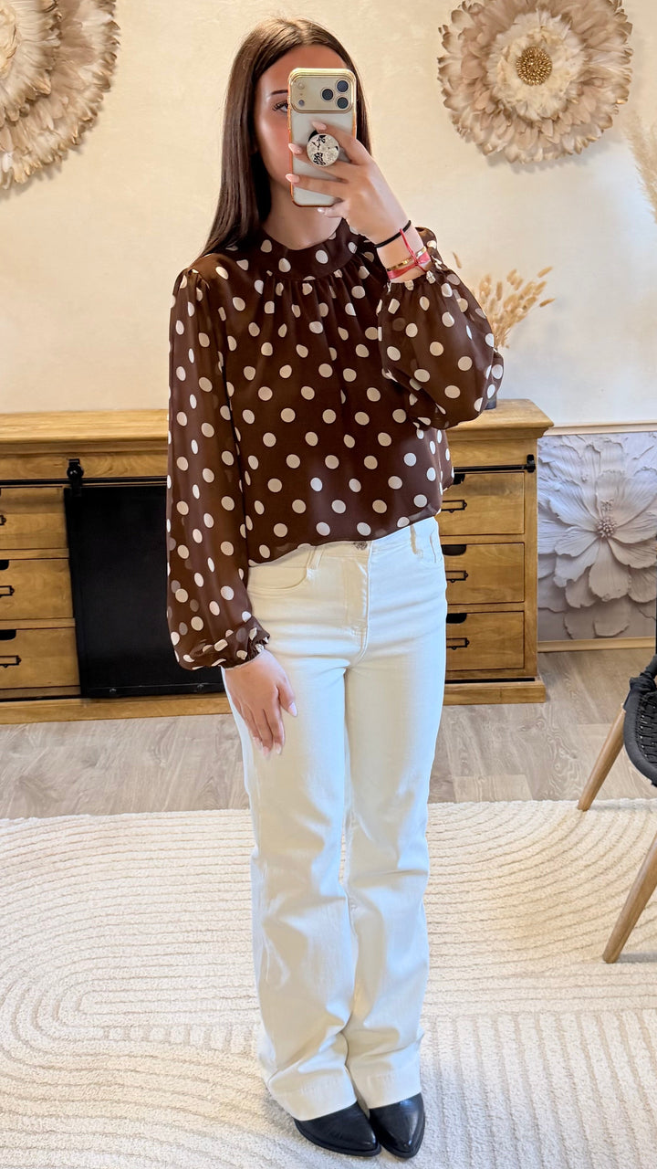 Blouse Belly Choco