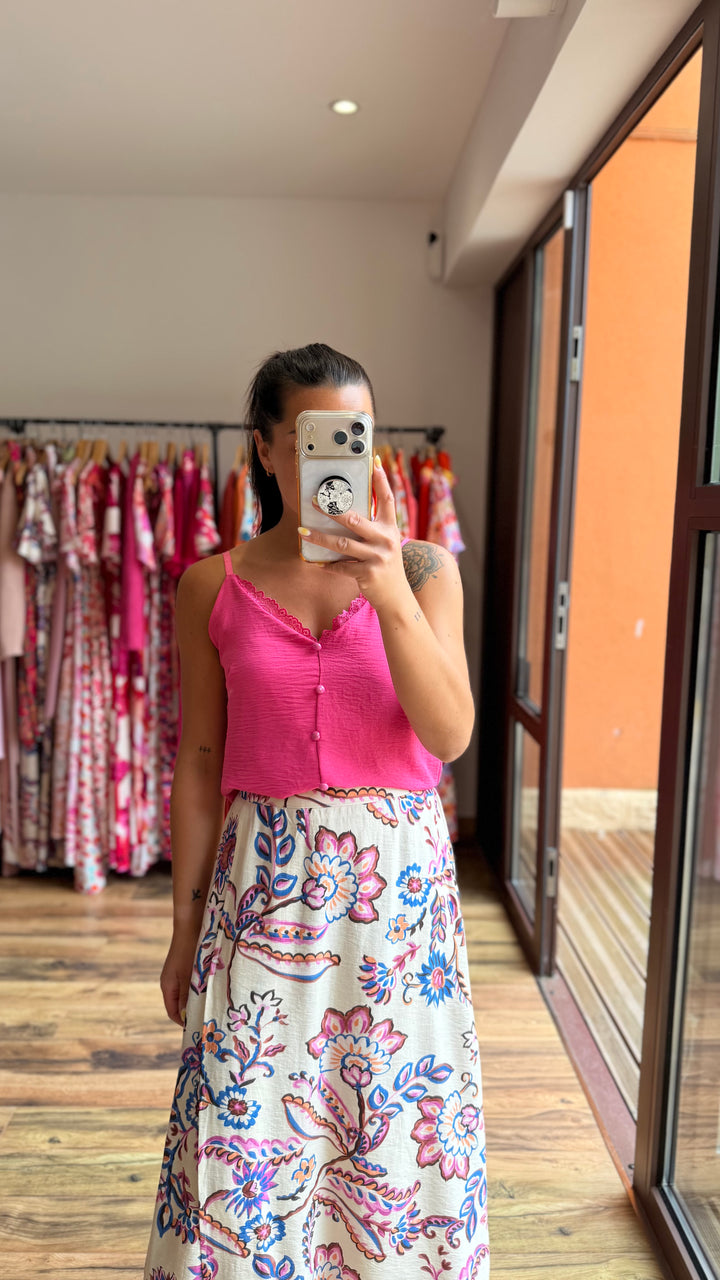 Top Hosa fuschia
