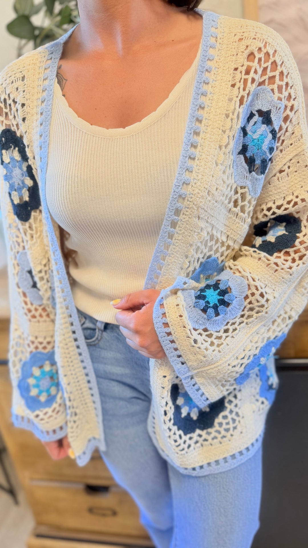 Gilet Pacy bleu