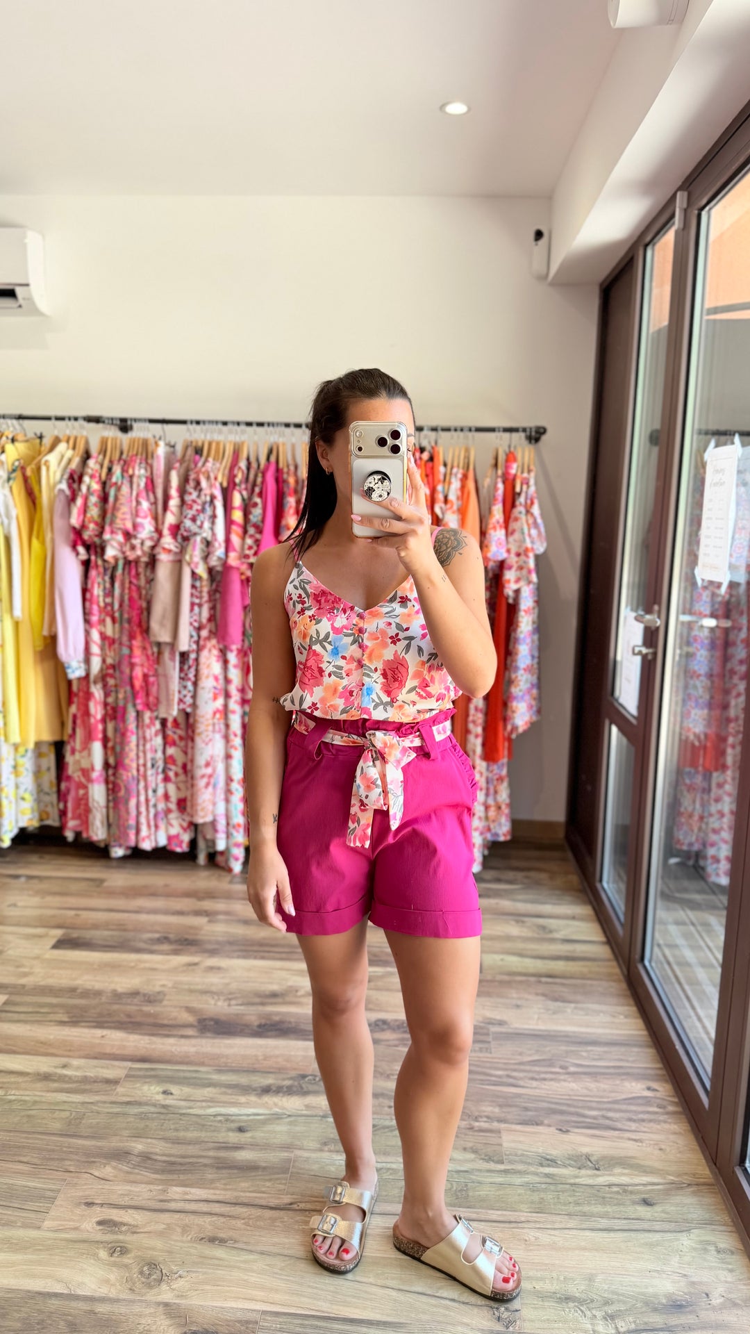 Short bommy fushia CURVY