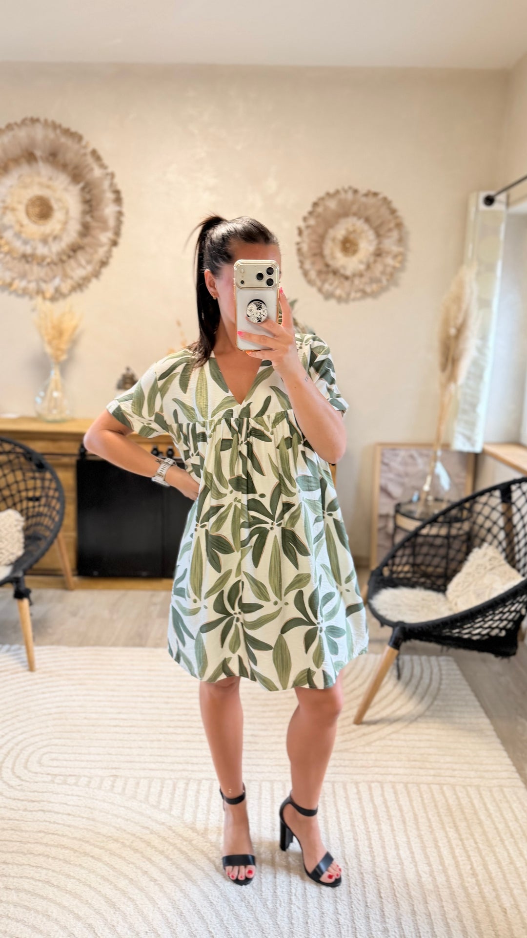 Robe short Oly CURVY