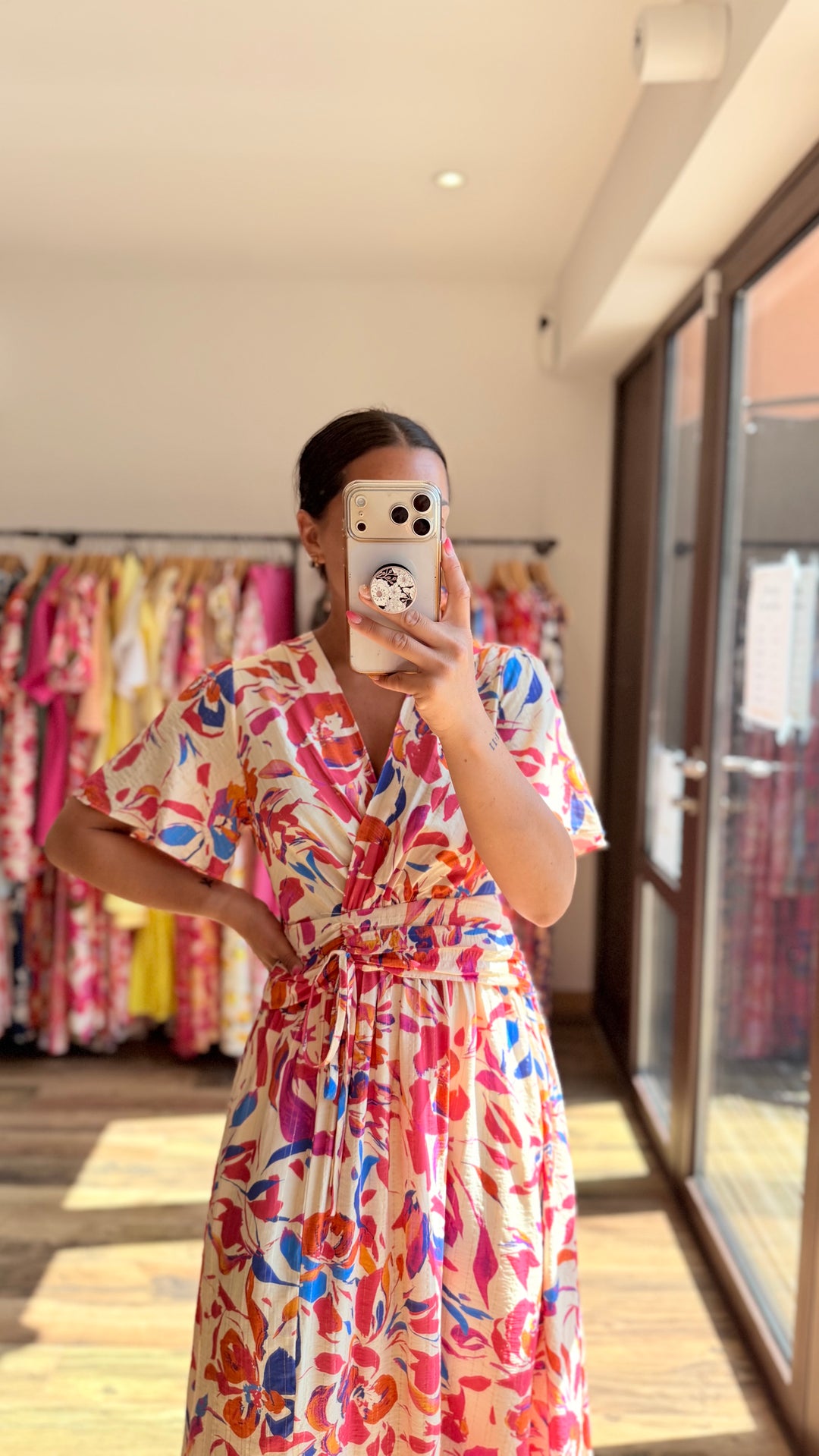 Robe longue Amara