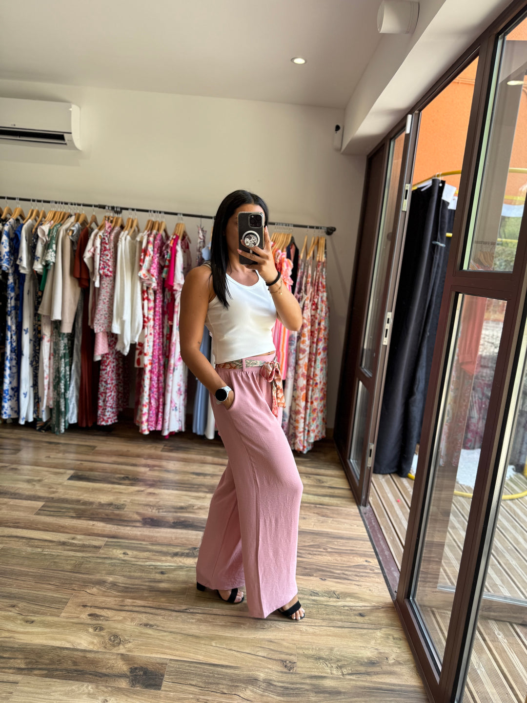 Pantalon Wilma rose