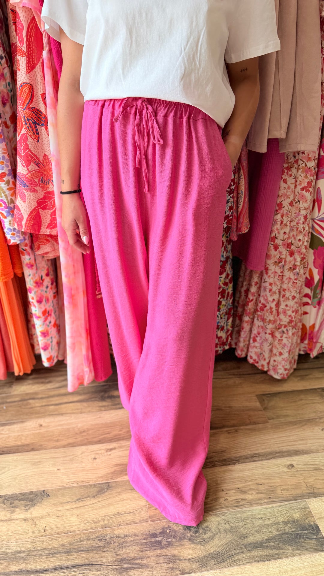 Pantalon Mopy rose F