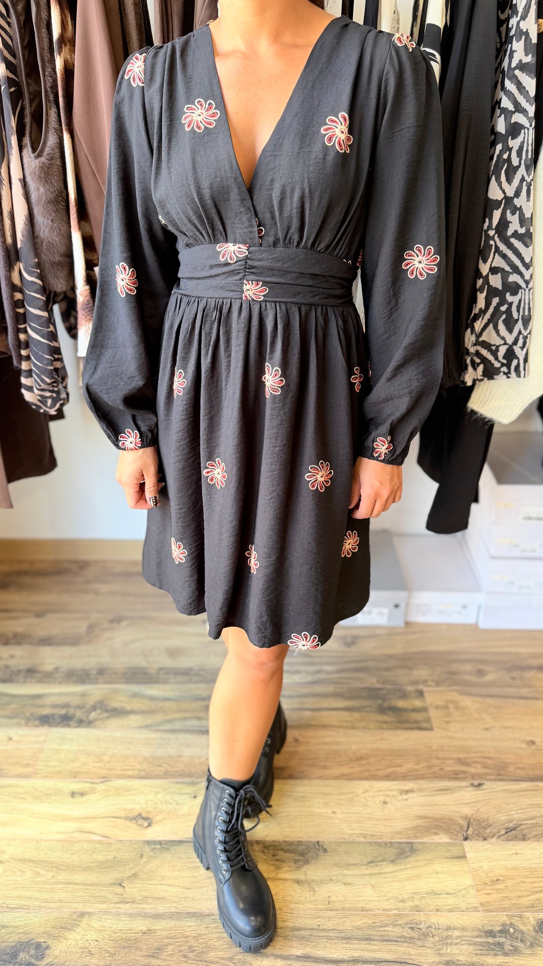Robe courte Elton CURVY