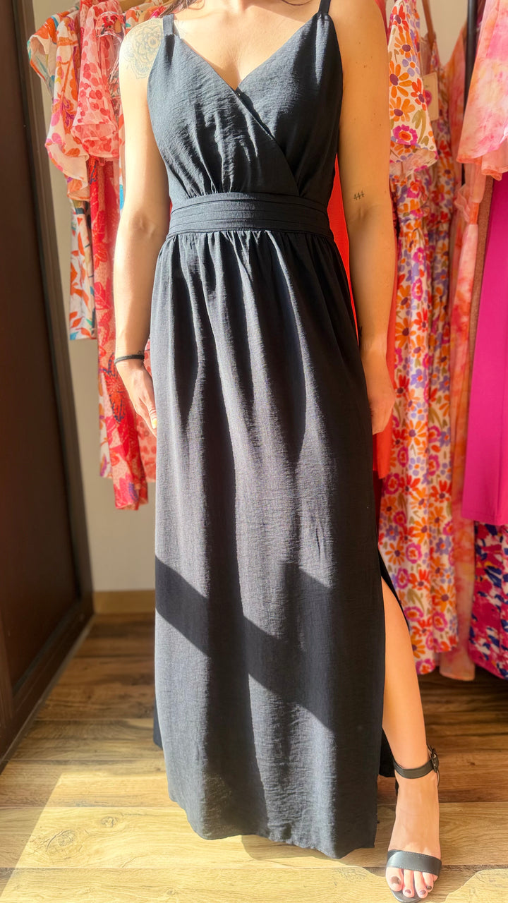 Robe longue Molly noir