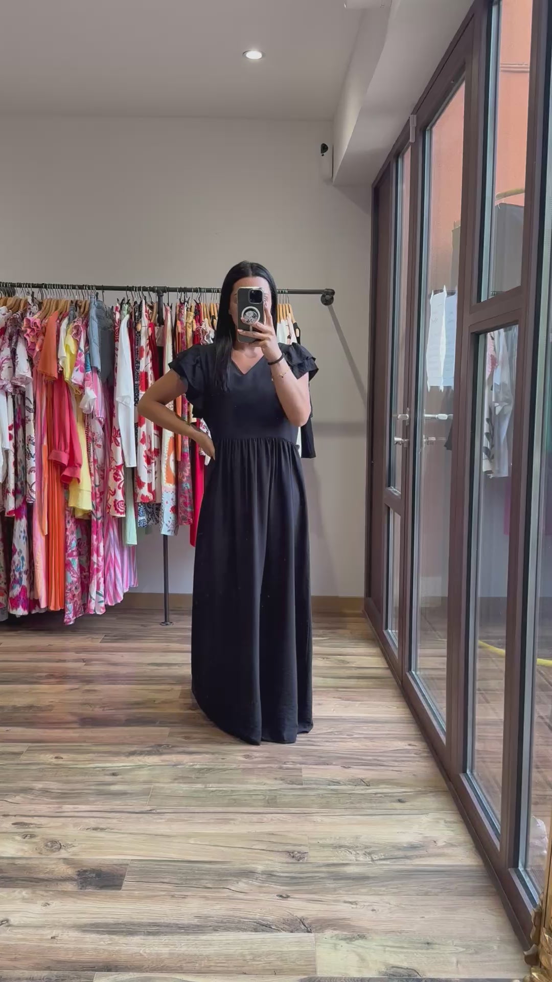 Robe Edmée noir