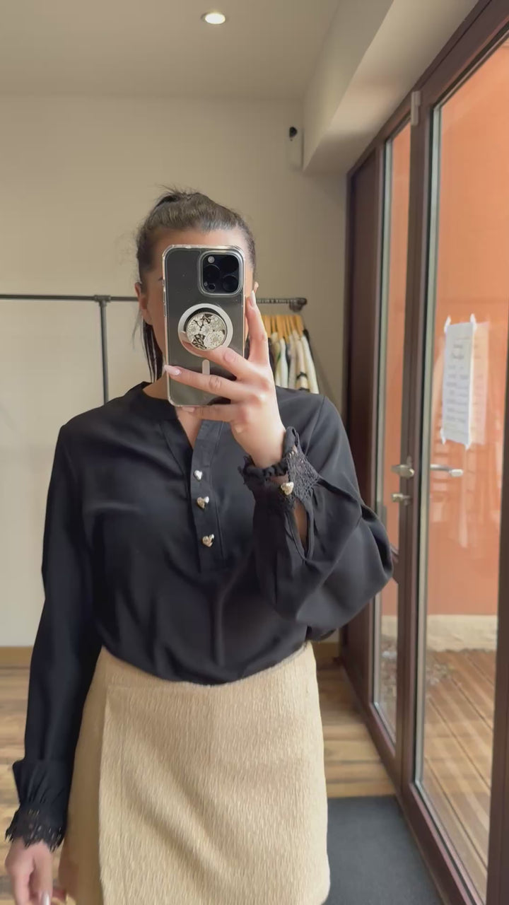 Blouse Dumb noir