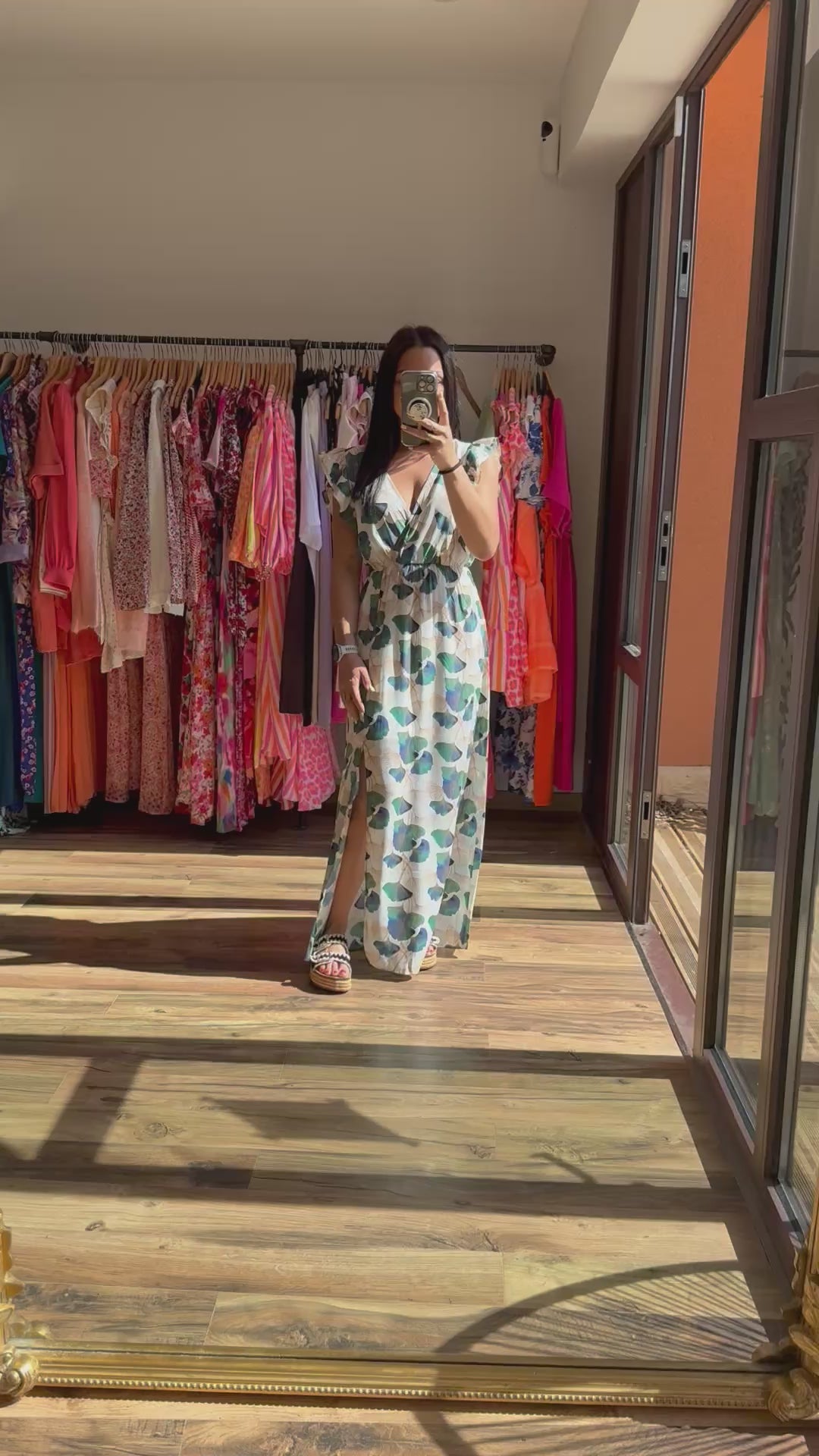 Robe longue Zita CURVY