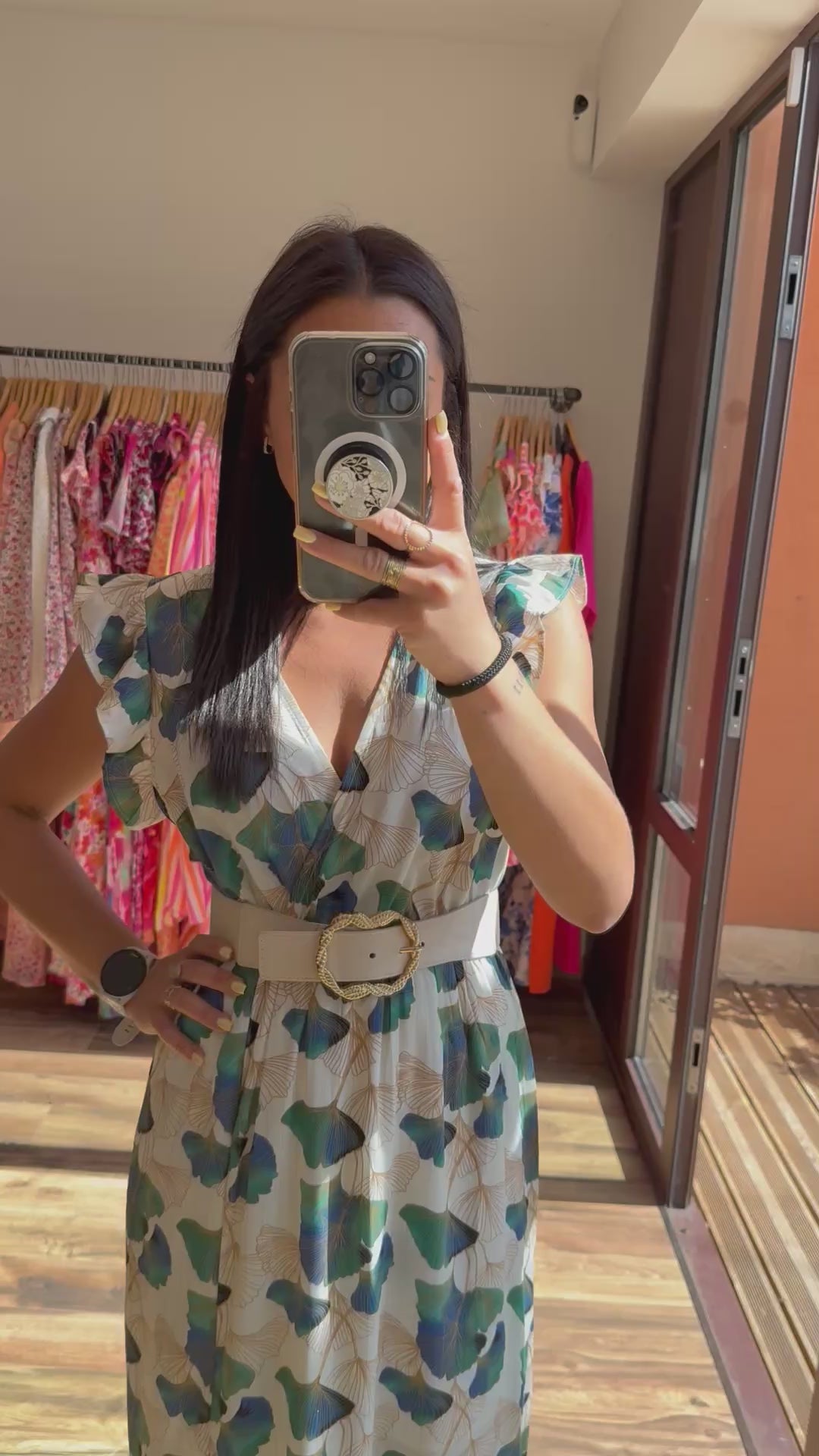 Robe longue Zita CURVY