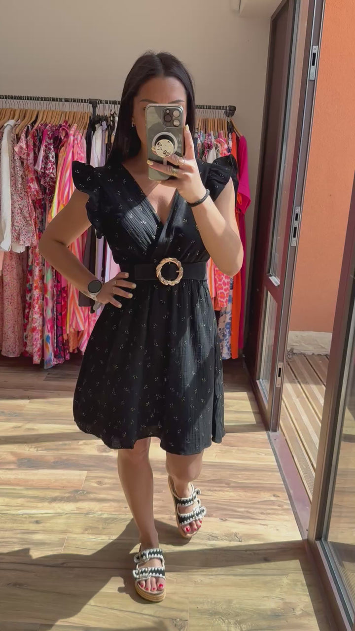 Robe Maya noir