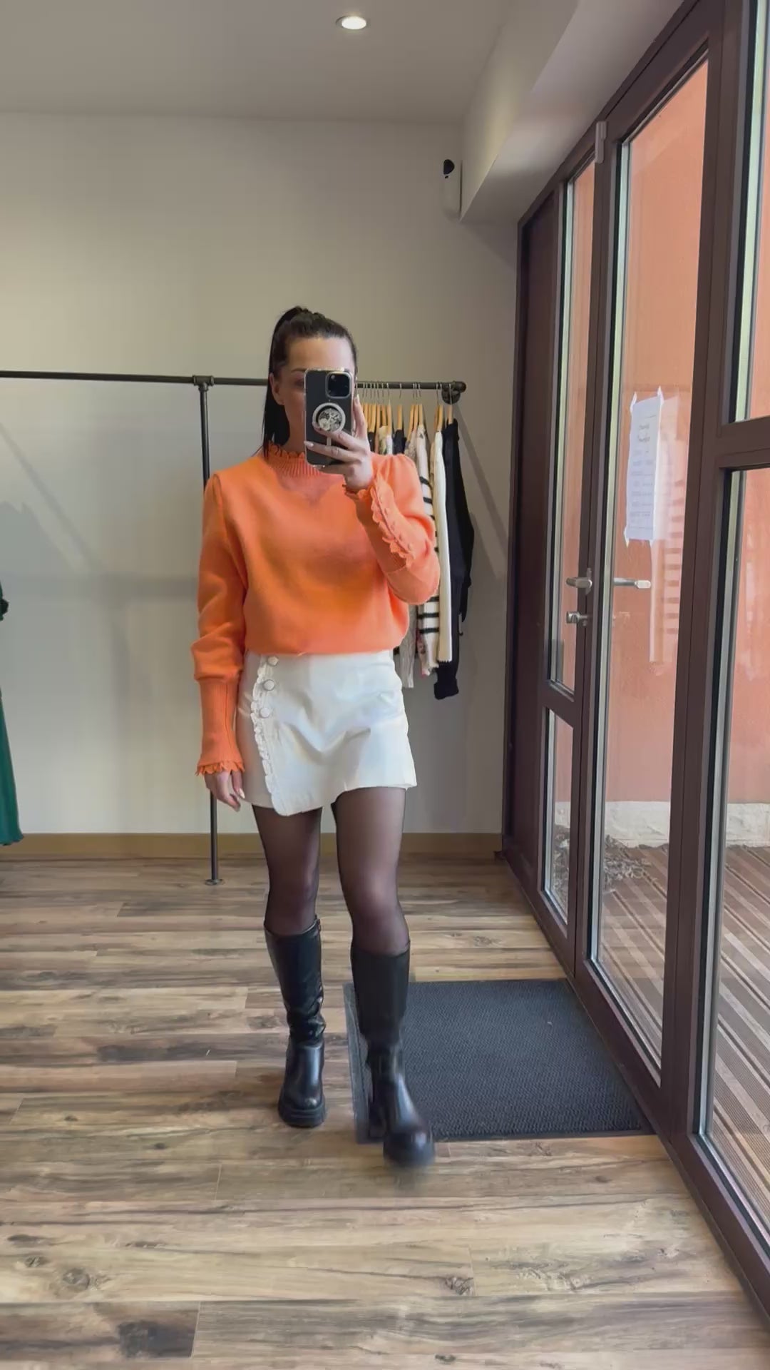 Pull Lina orange