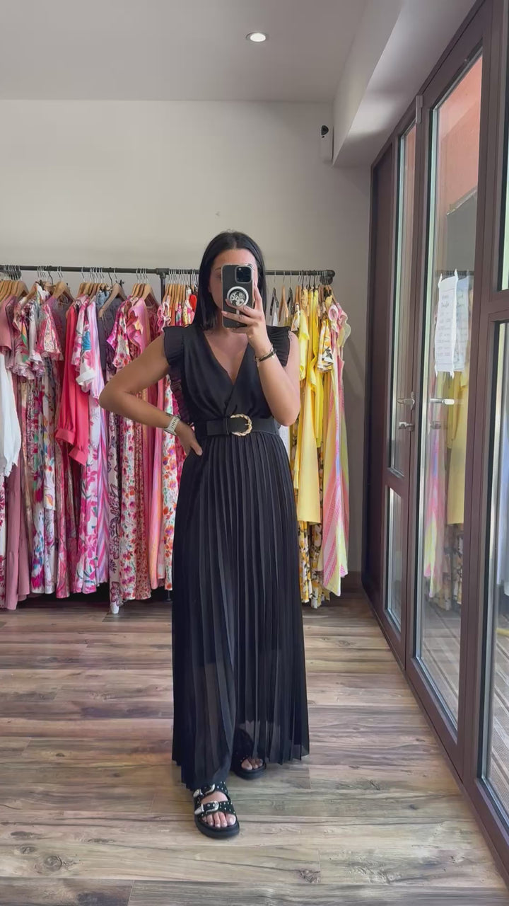 Robe longue Berenice noir