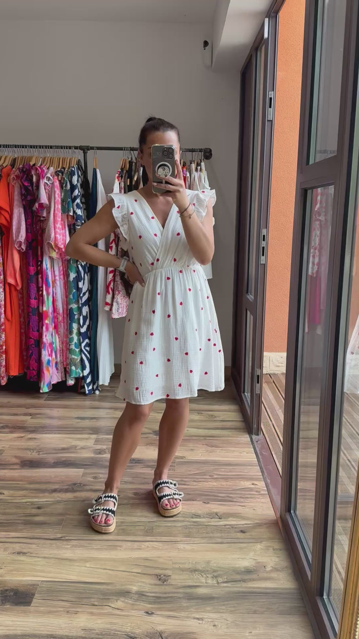 Robe Izan rouge